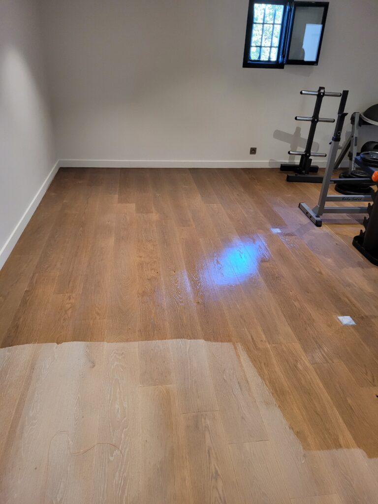 parquet après traitement cannes