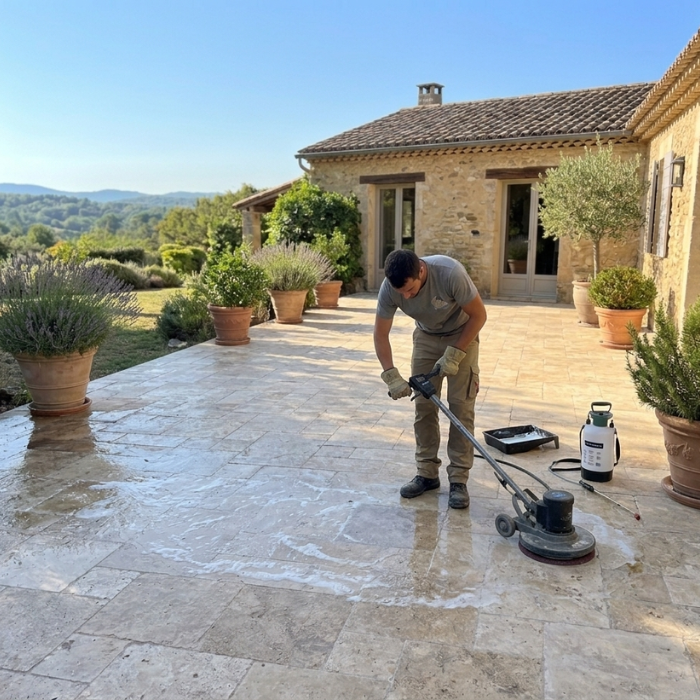 décapage de sols